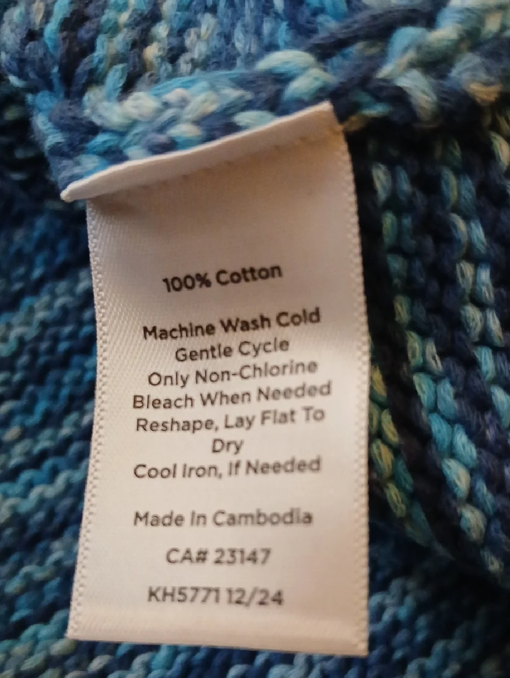 NWT Talbots Cotton Vneck Short Sleeved Warm Weather Sweater Size Large